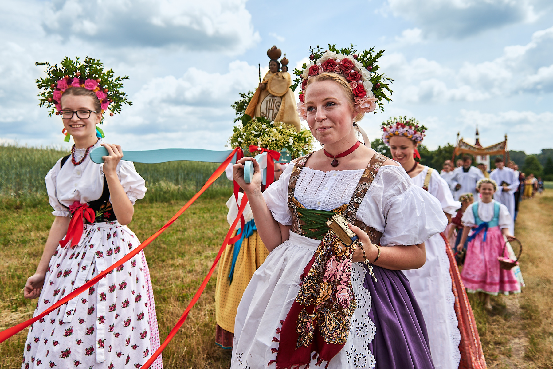 Horačky – Božítělové procesí, Letařovice